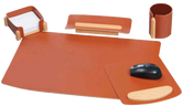 AMS- DT - 607 - ELQAT - 5 Item Desk Set - Al Masam Stationery LLC